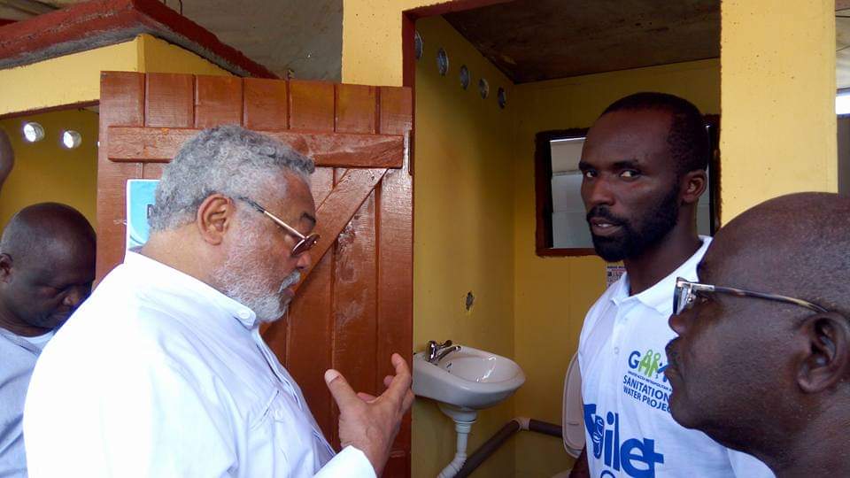GAMA Sanitation and Water Project Briefing with Former President J.J. Rawlings